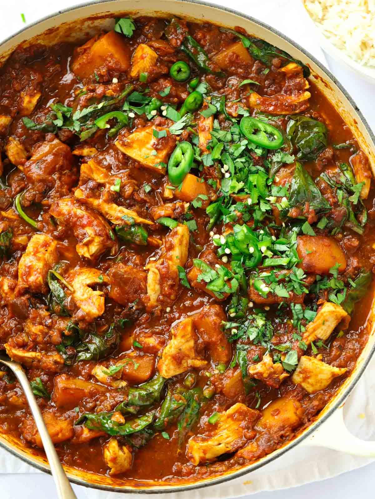 Facile Curry di Avanzi di Tacchino 2 Ricetta curry di tacchino con avanzi di Natale