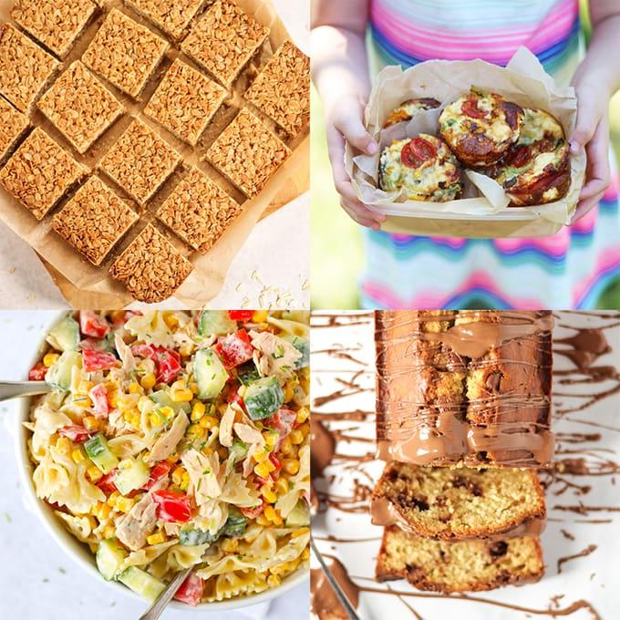 Una selezione di idee per picnic per bambini senza panini.