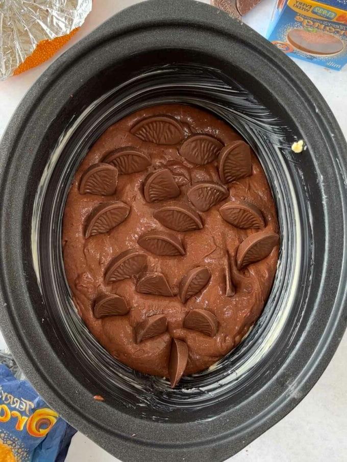 Pudding al Cioccolato e Arancia a Cottura Lenta 6 How to make Slow Cooker Chocolate Orange Pudding. Step 2.