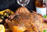 Tender & Juicy Smoked Whole Chicken