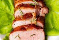 Melt-in-Your-Mouth Smoked Pork Tenderloin