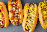Perfectly Smoked Hot Dogs with Delicious Toppings