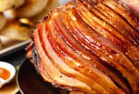 Sweet Apricot Smoked Ham