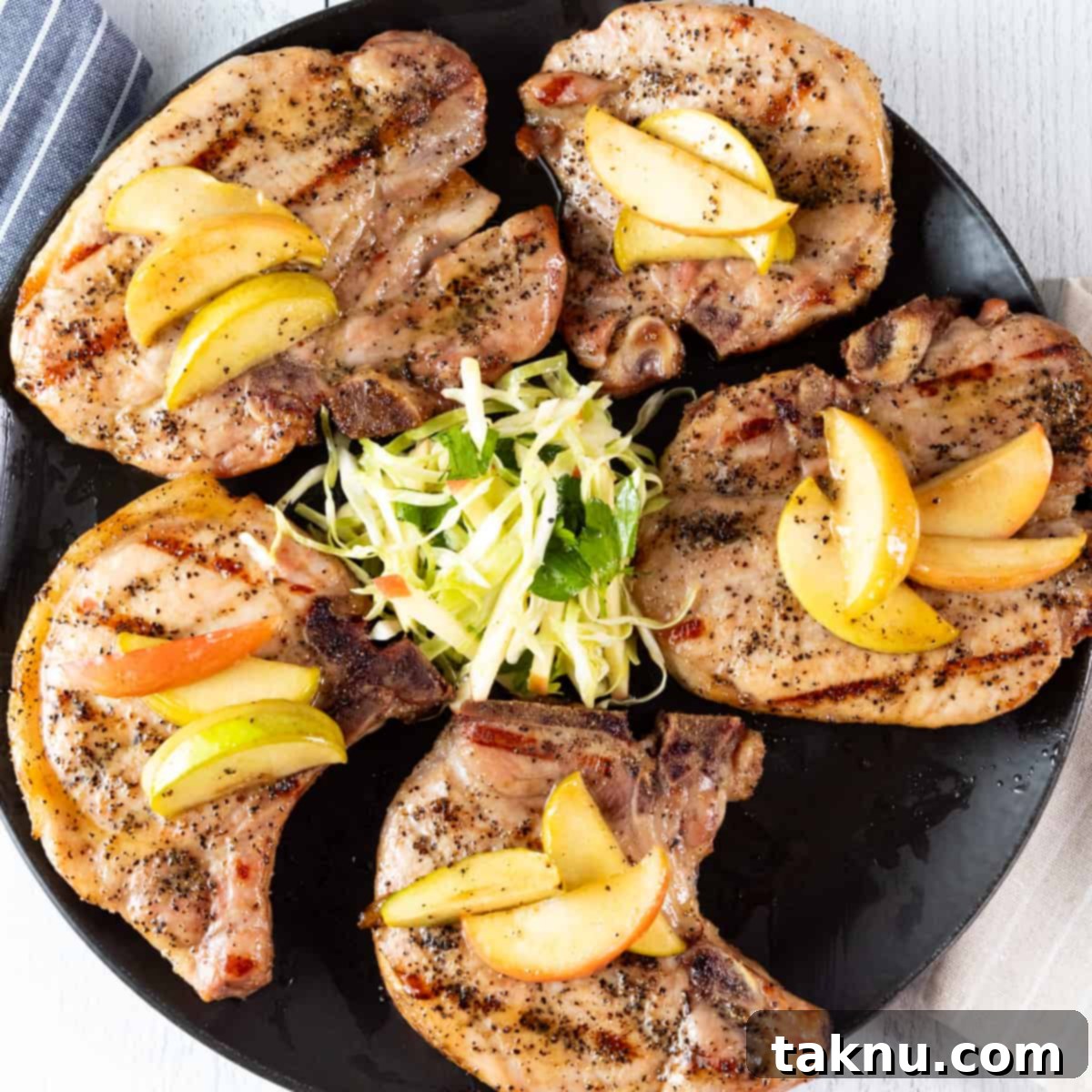 Smoky Pork Chops with Sweet Apple Glaze 1 featured 16844