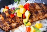 Fire-Kissed Mahi Mahi