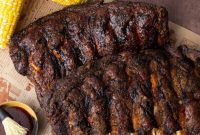 Smoked Traeger Beef Ribs