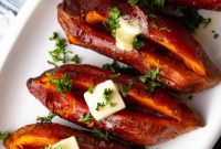 Grilled Whole Sweet Potatoes