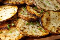 Golden Grilled Potato Slices