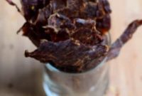 Fiery Garlic Beef Jerky