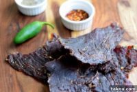Zesty Teriyaki Beef Jerky