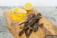 Zesty Lemon Pepper Beef Jerky