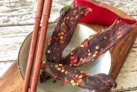 Sesame Glazed Venison Strips