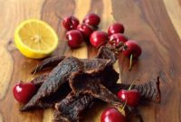 Cherry-Sweetened Beef Jerky