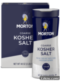 Box of Morton Kosher Salt