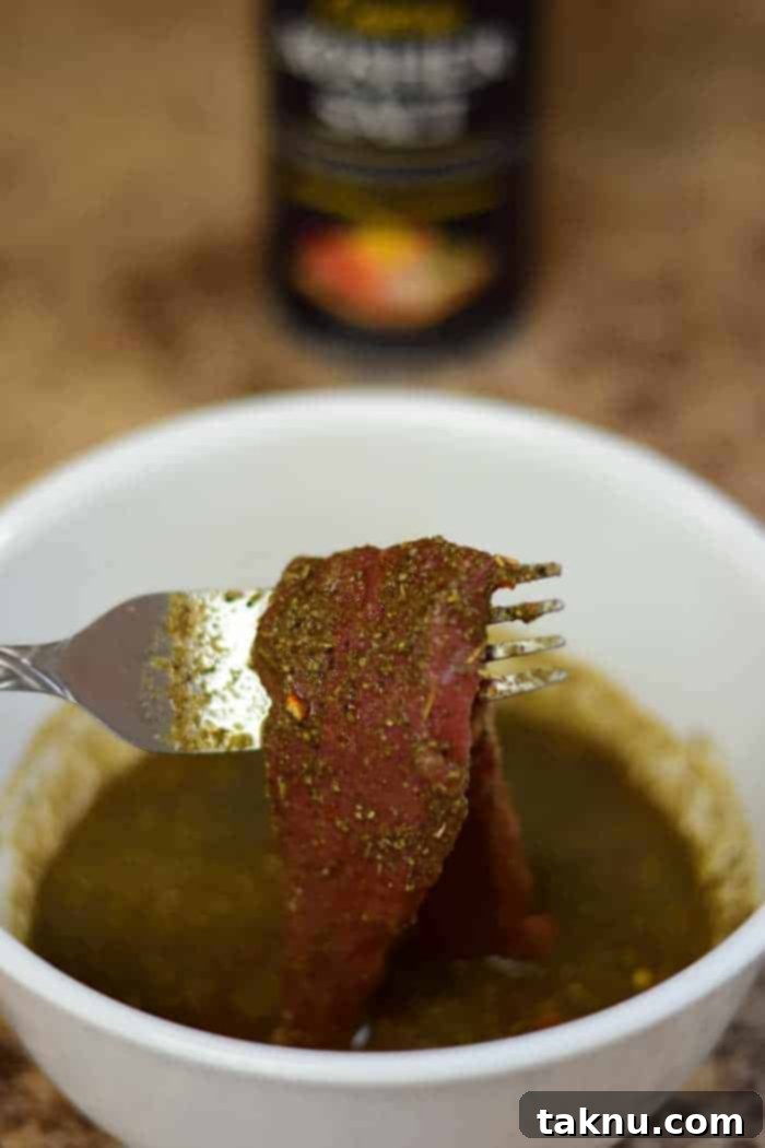 First Light Jerky in Marinade