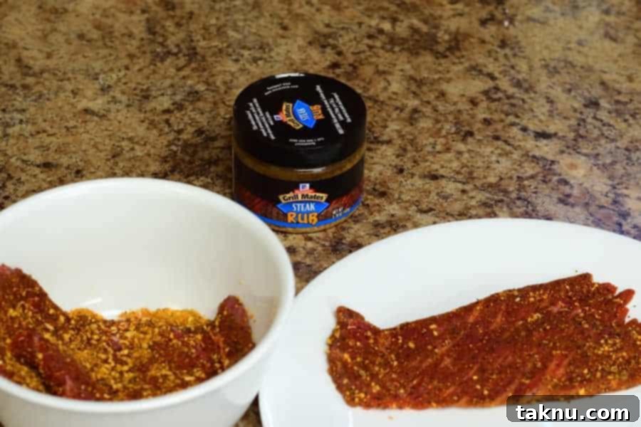 Steakhouse Dry Rub Jerky 5 Steak Dry Rub Seasoned