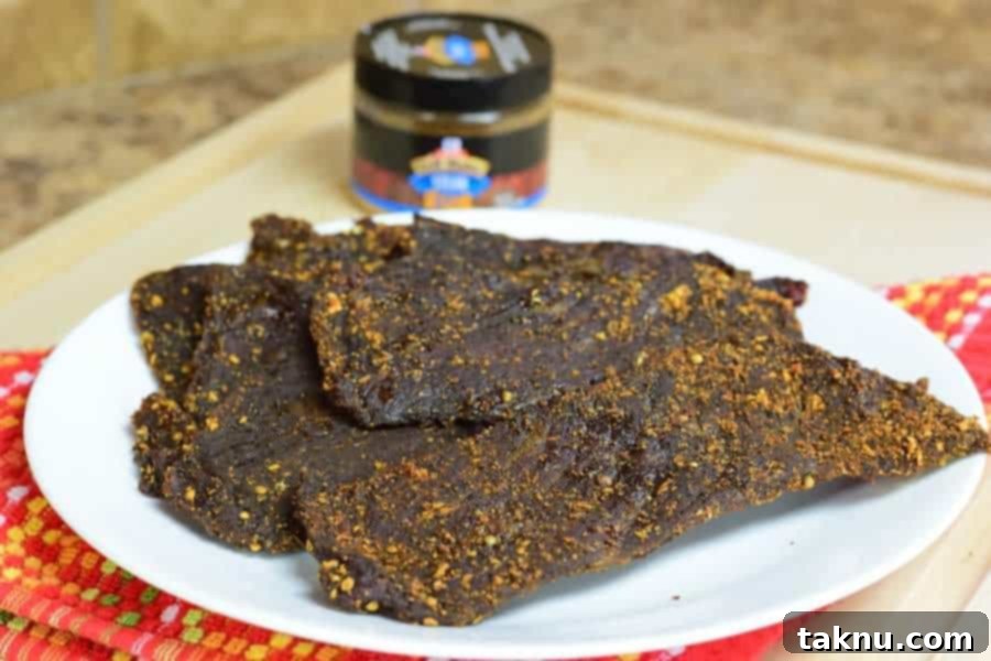 Steakhouse Dry Rub Jerky 8 Steak Dry Rub Finished 2