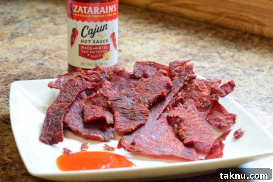 Bayou Cajun Jerky Finished
