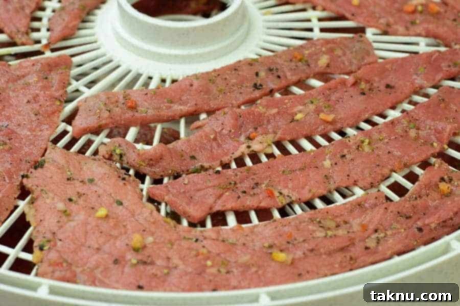 Sliced Beef Top Round - Ideal Cut for Homemade Jerky