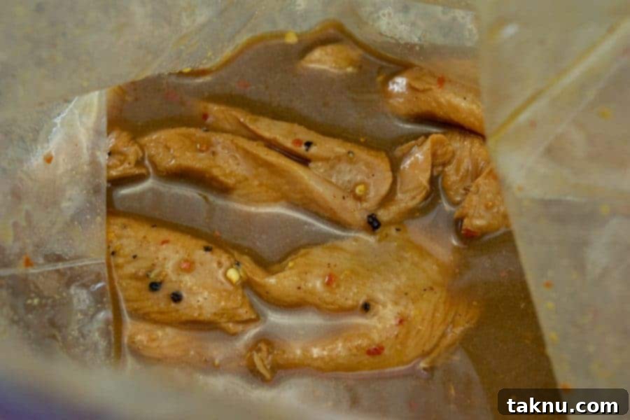 Citrus Bourbon Marinating