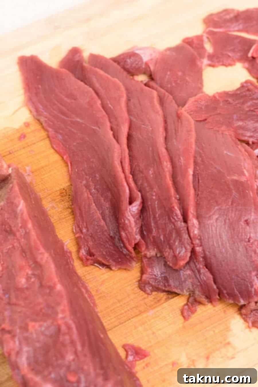 Venison Roast Sliced