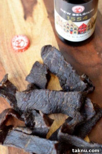 King County's Smoked Jerky pieces arranged for serving