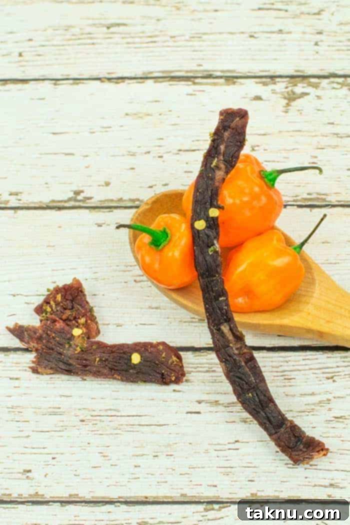 Blaze Beef Jerky 17 Spicy Fireman's Beef Jerky with Habanero Peppers