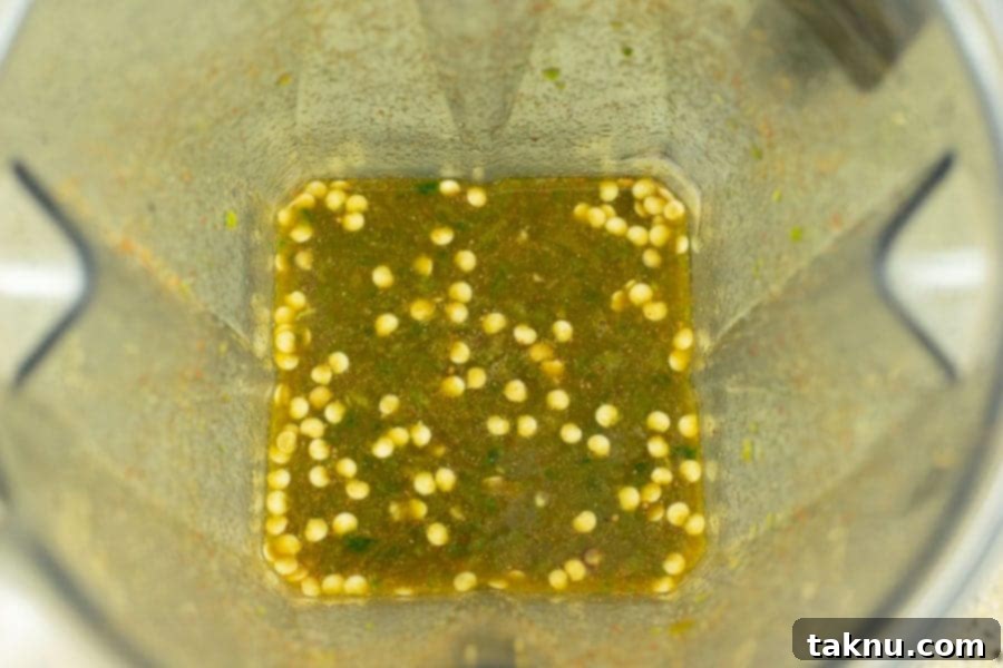 Blaze Beef Jerky 10 Smooth, well-blended spicy jerky marinade in a blender