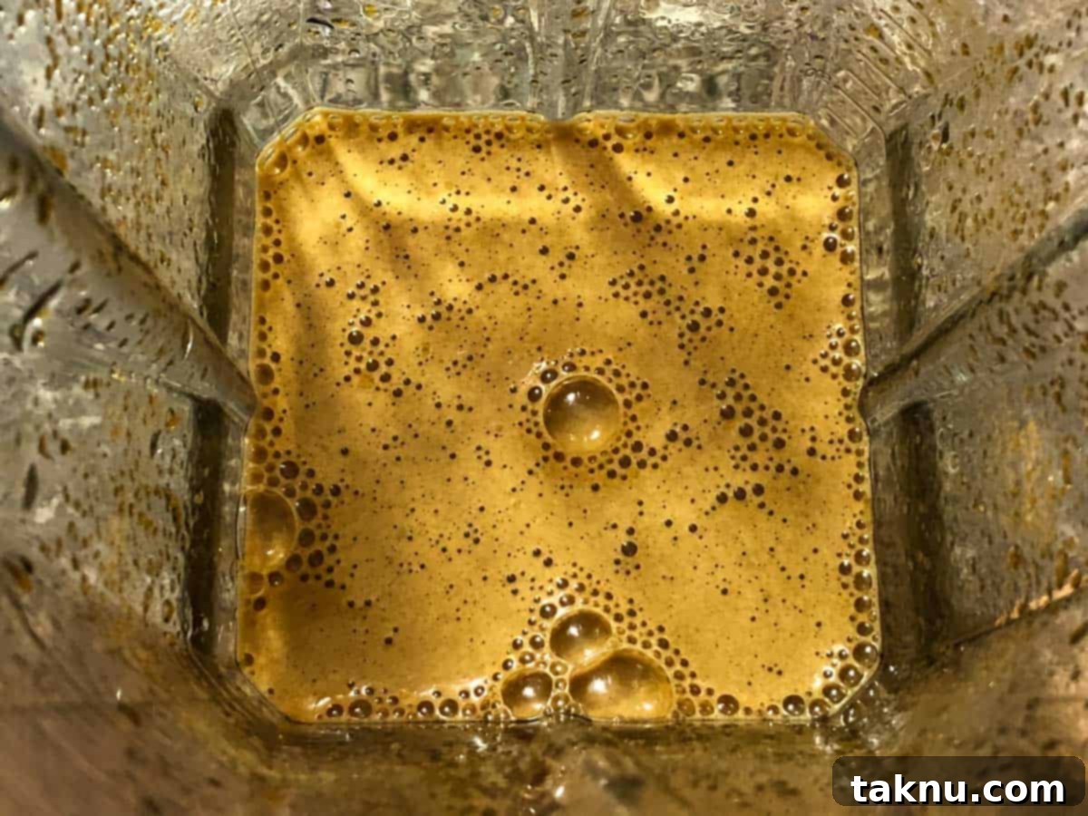 Bold Asian Venison Jerky 3 jerky marinade blended in a blender