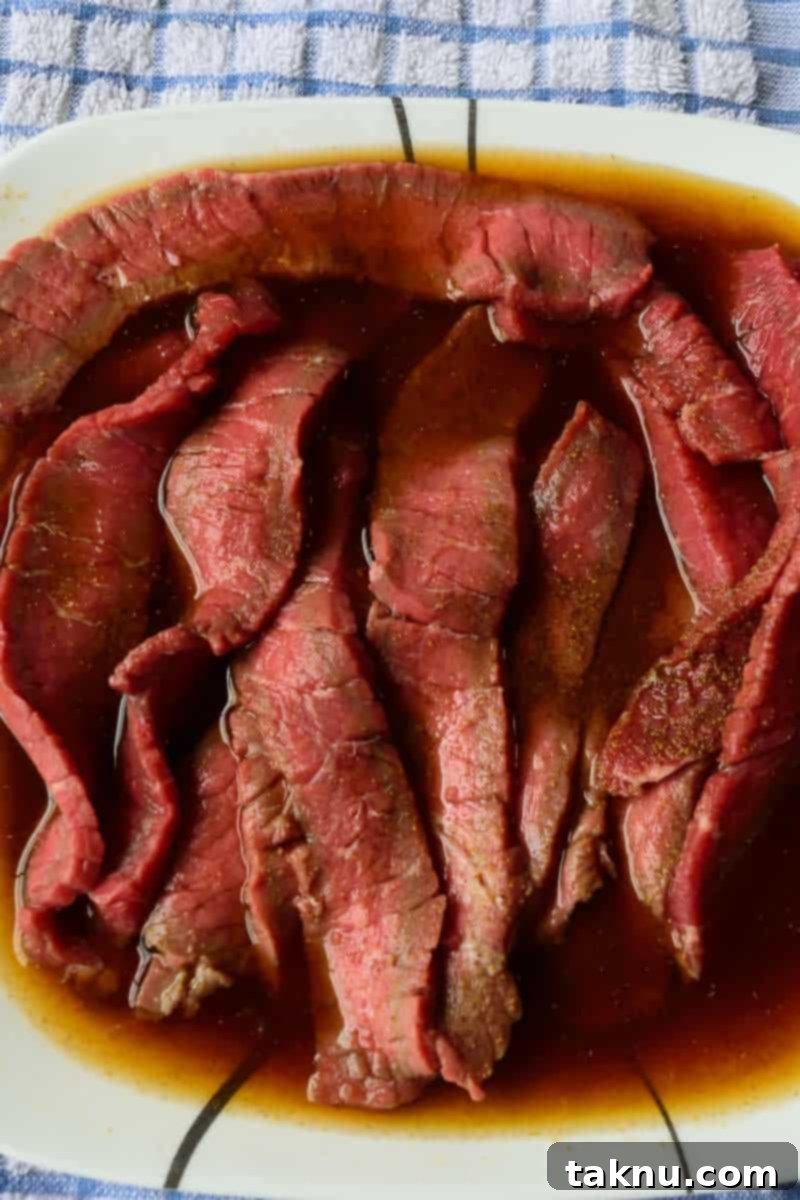 Classic Chinese Five Spice Beef Jerky 3 Chinese 5 Spice Beef Jerky Marinating