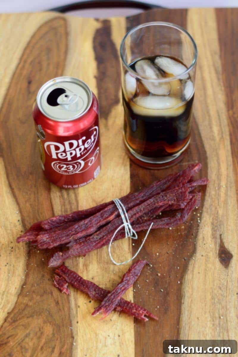 Dr Pepper Beef Jerky 10 Dr. Pepper Beef Jerky