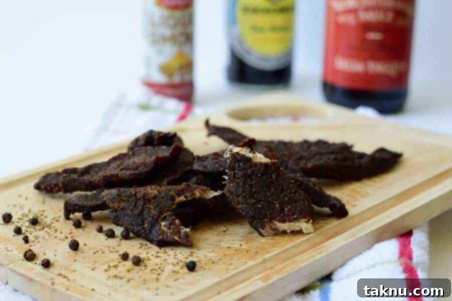 True Grit Beef Jerky 6 Shot from the Hip Beef Jerky Finished