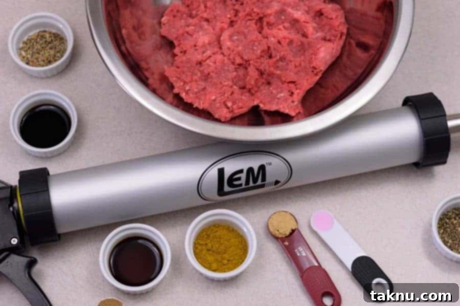 Jerkyholic Original Beef Jerky made with an LEM Jerky Gun