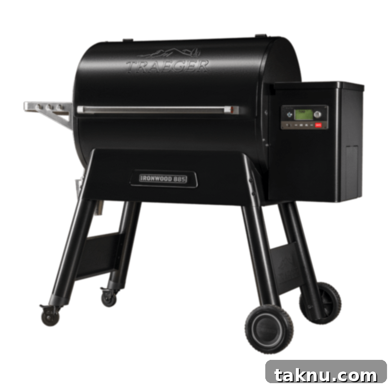 Best Pellet Smokers of 2025 Your Ultimate Buyers Guide 3 traeger smoker on white background