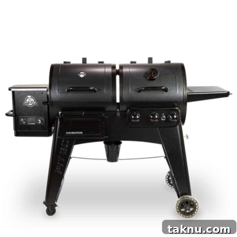 Best Pellet Smokers of 2025 Your Ultimate Buyers Guide 6 Pit boss smoker gas combo grill on white background